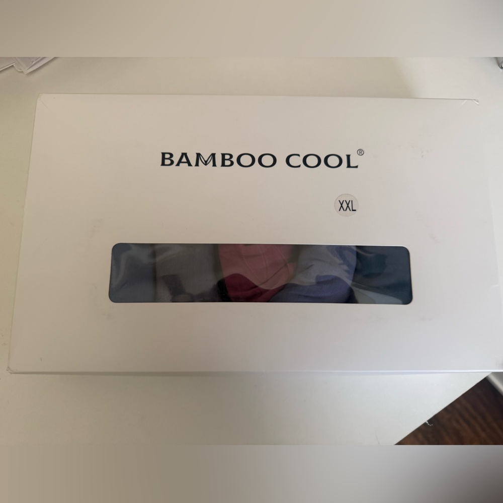 BAMBOO Men's Boxer Briefs - Black, Gray, Blue, Red Set 7 pack NIB - Picture 7 of 11